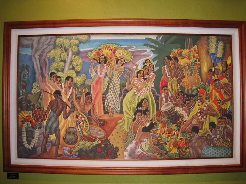 IMG_4099.JPG - Original Eugene Savage art in the lower lobby